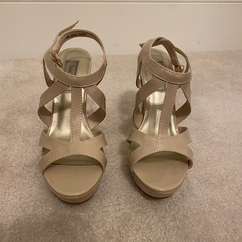 Touch-Ups size 10 nude heels